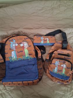 Cookies rick and morty bags