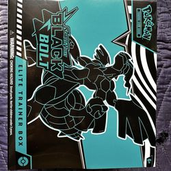 Pokemon Scarlet & Violet Black Bolt ETB