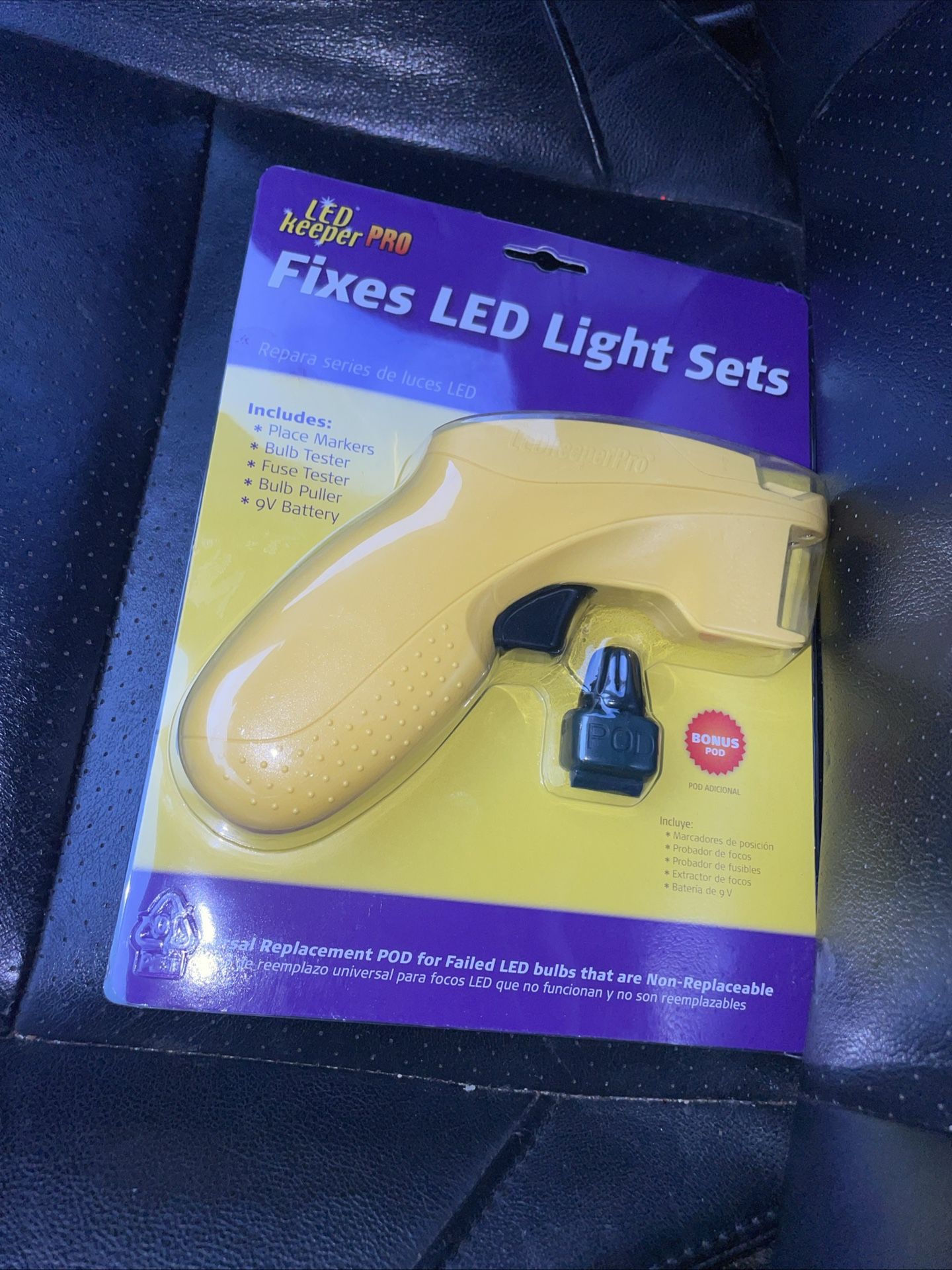 Light Keeper Pro Christmas Holiday LED Light Repair Tool Fixes Holiday Light Set