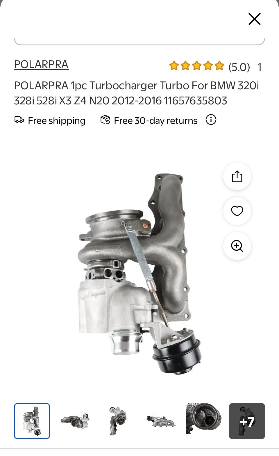 BMW Turbo Charger