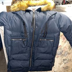 Mens Size but Unisex Warm & Cozy Puffer Coat