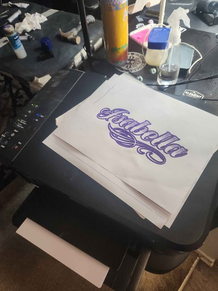 Inkjet Tattoo Stencil Printer
