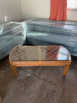 Wicker Coffee Table