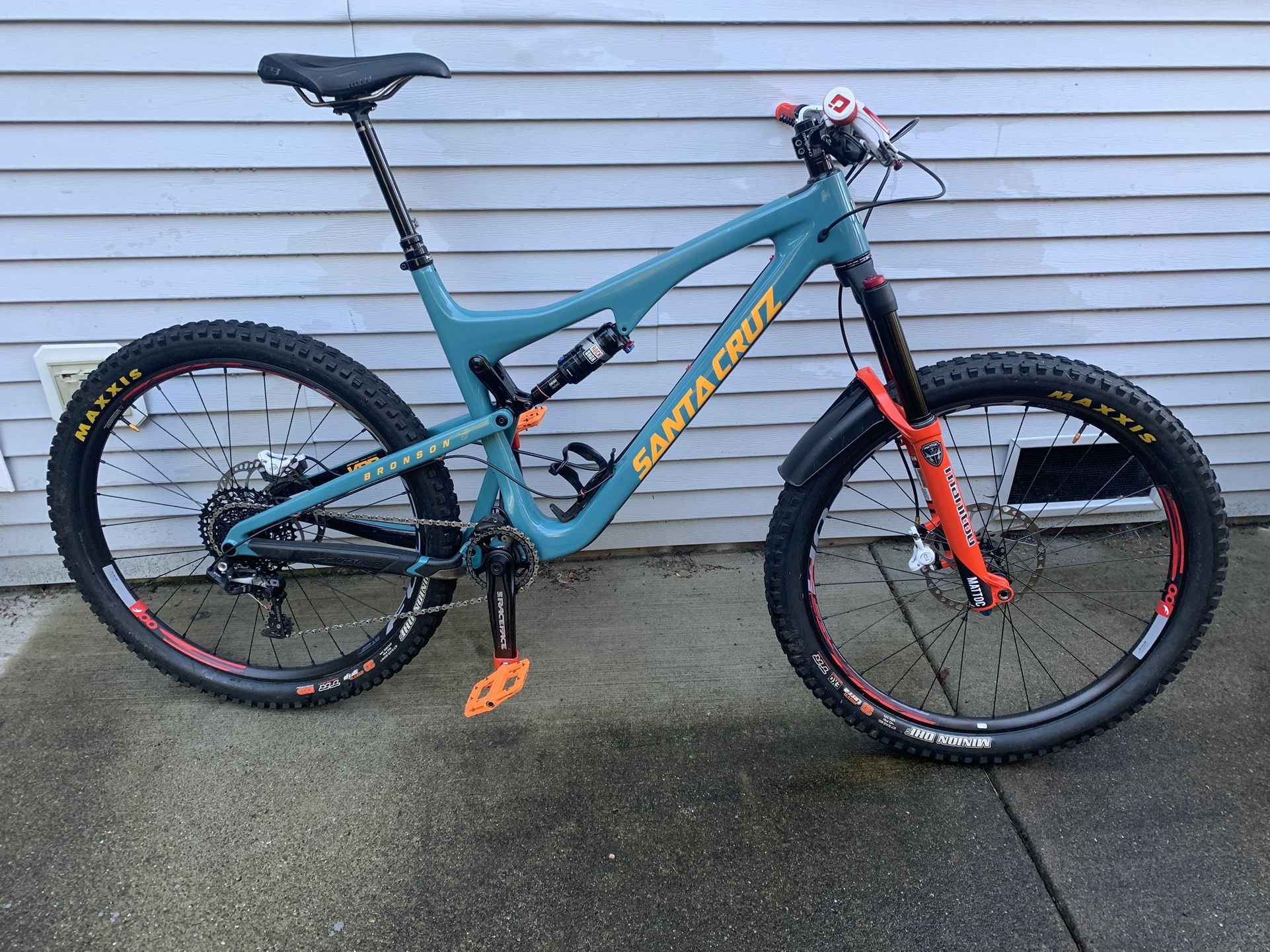 2017 Santa Cruz Bronson C Carbon Fiber XL