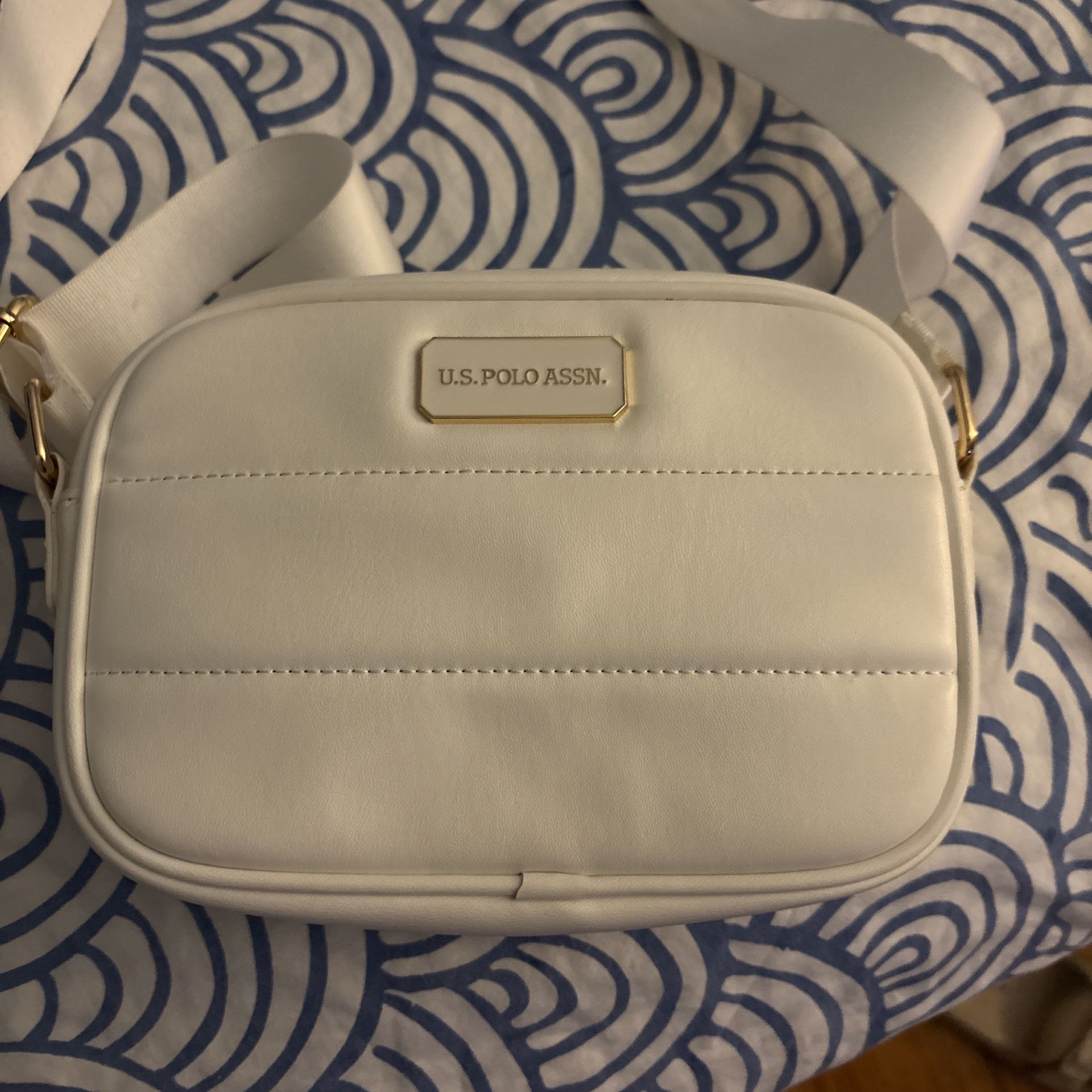 Purse Leather white