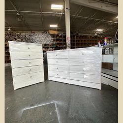Dresser set / Eight and five drawers dresser