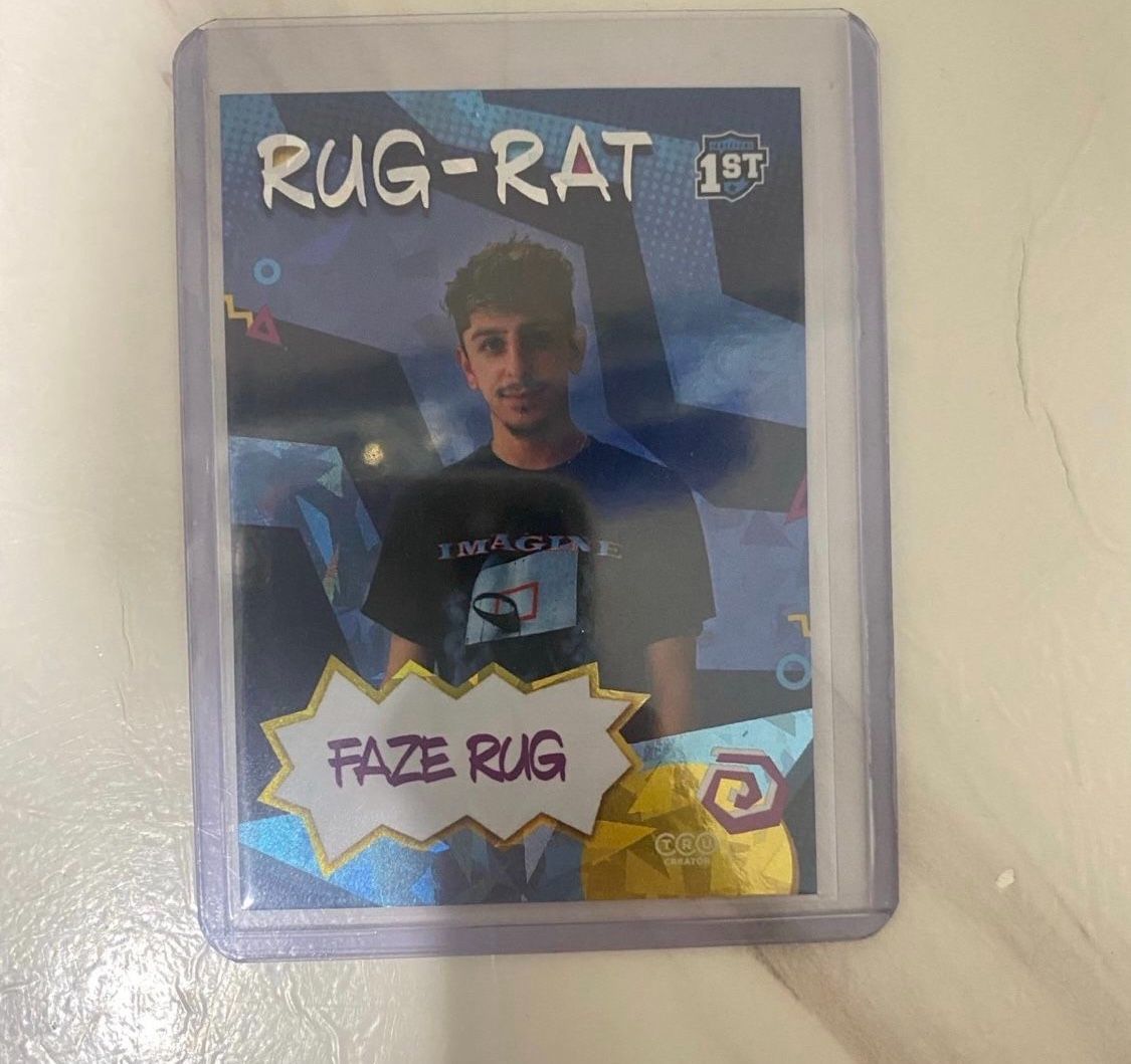 Faze Rug Card For sale!!