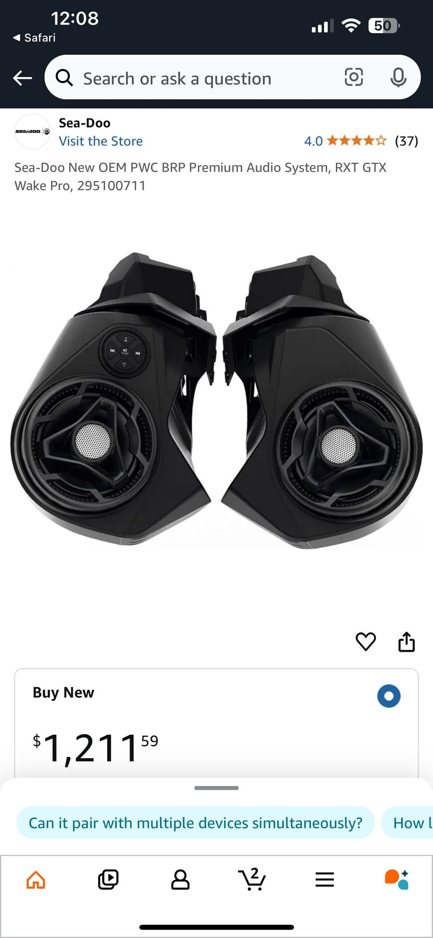 Sea Doo Audio Kit