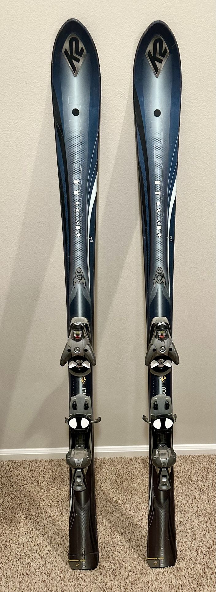 K2 174 Mod Seven Skis with Bindings