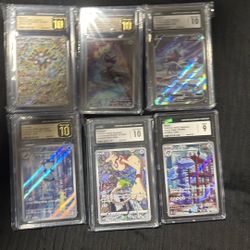 Pokemon Cgc Slabs