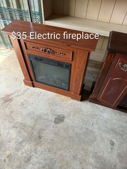Electric Fireplace Mantel