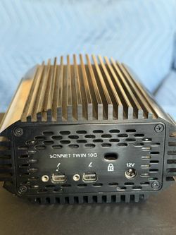 Sonnet Twin 10G Dual-Port Thunderbolt to 10 Gigabit Ethernet Adapter