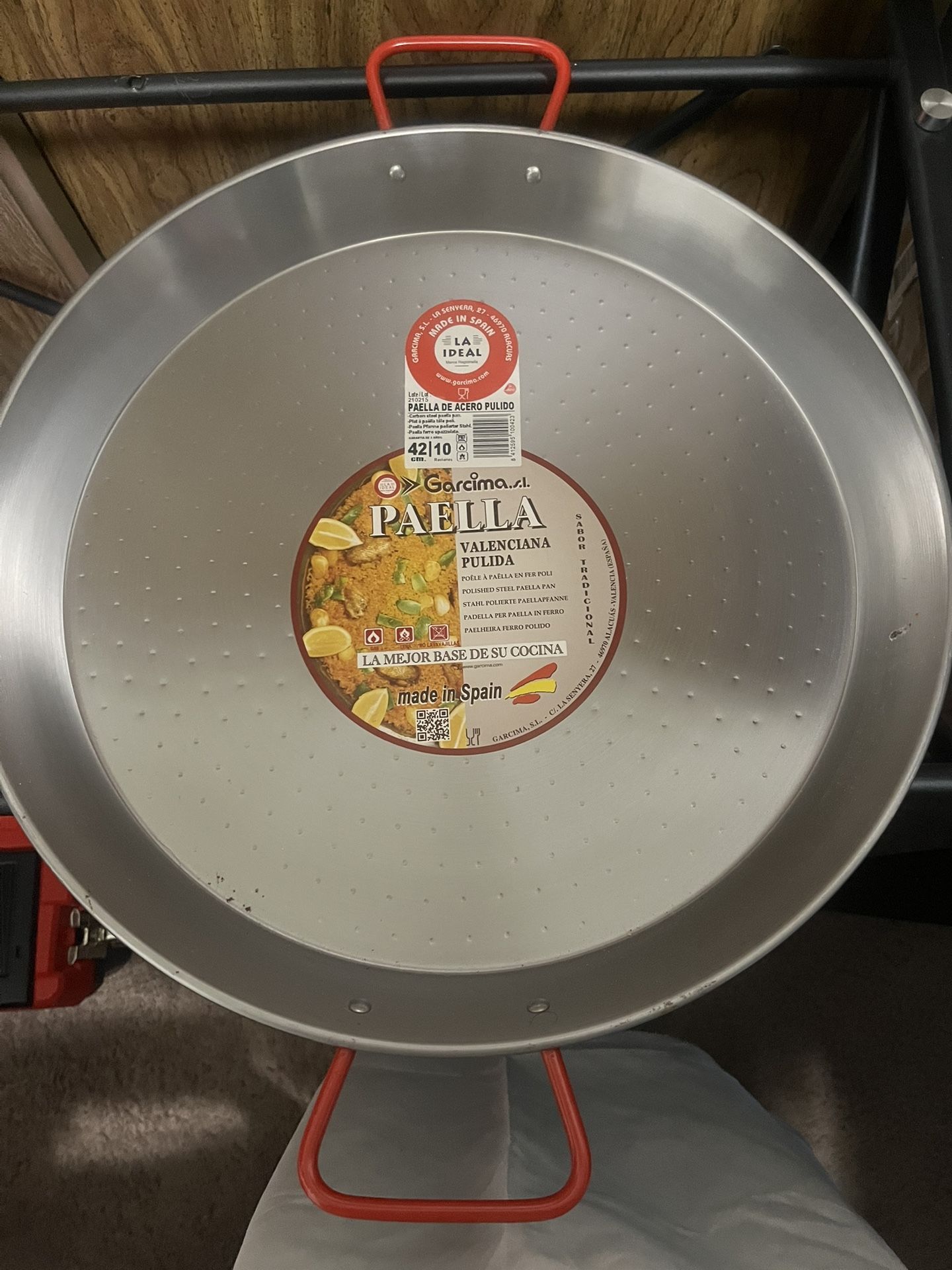 New 42cm/17” Paella Pan