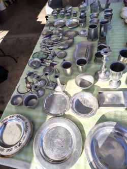 Wilton Usa Vintage Plate & Accessory 9.25" across $300 For All