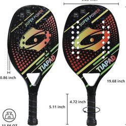Beach Tennis Racket, Fiberglass 