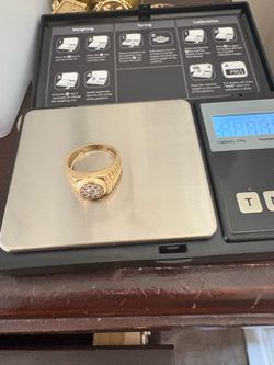 10k gold Rolex ring