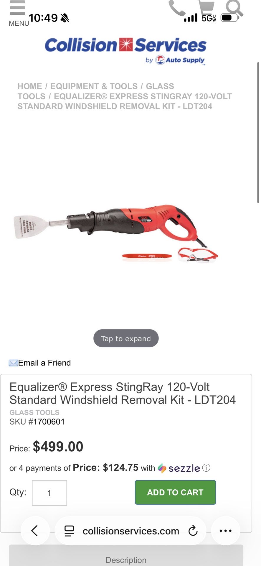 Equalizer Express StingRay 120-VoltLDT204