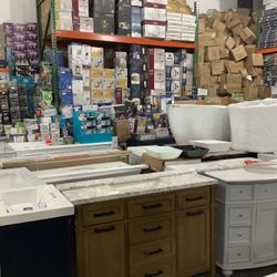 Bath Tubs, Vanities, Vent Fans, Chandeliers $45-$850