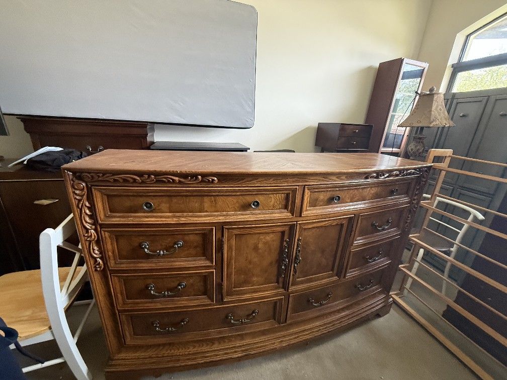 HEAVY Wood  DRESSER