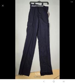Elbeco E614R TekTwill Cargo Pants Men’s size  28 Navy Unhemmed