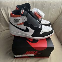Air Jordan 1 High OG Electro Orange New Size 11