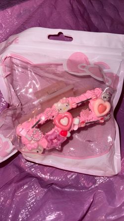Hello Kitty Hair Claw Clips Set