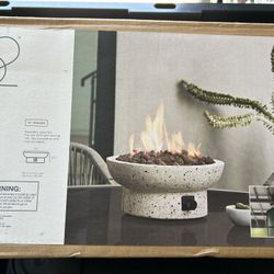 Outdoor Gas Tabletop Fire Bowl