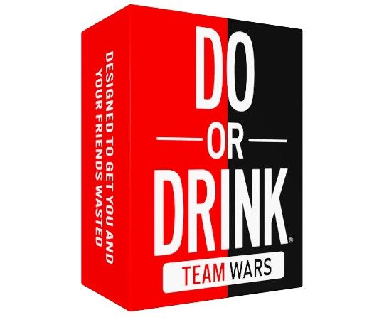 Brand New Brand new Team Wars -  Games for Game Night, Girls Night, and More - Adult Games with Cups, Ping Pong Balls, Dice, Ropes, and More -