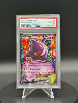 2014 Gengar EX Phantom Forces 34/119 PSA 10