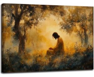 Jesus in Nature Canvas Print 16x24
