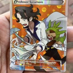 Pokémon TCG Professor Sycamore Holo Ultra Rare XY Steam Siege 114/114 MP 