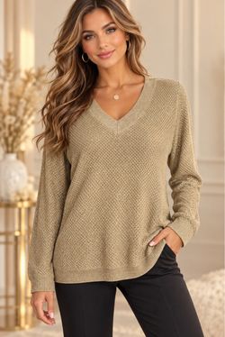 NWOT Vintage Shimmer Sweater-M