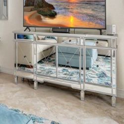 Mirror Sideboard Server Cabinet