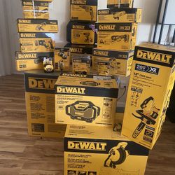 Pallet of Dewalt Power Tool Set All Brand New Sealed