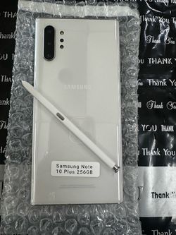 Note 10 plus white UNLOCKED 256GB