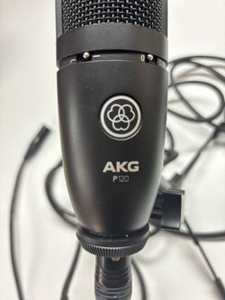 AKG P120 Microphone With Cable And Mini Tripod