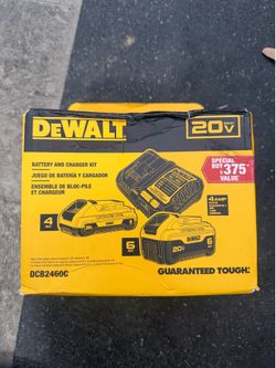 DeWalt 20v Battery and Charger Combo Kit