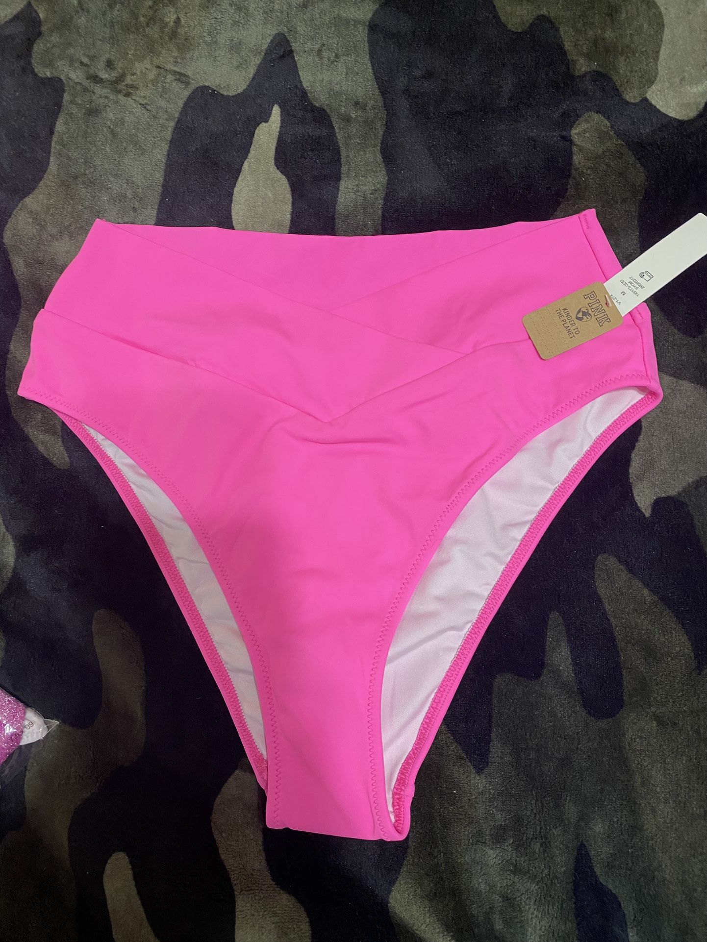 Victoria’s Secret V Crossover High Waist Bikini Bottom NEW 