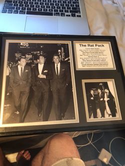 Rat Pack Framed picture