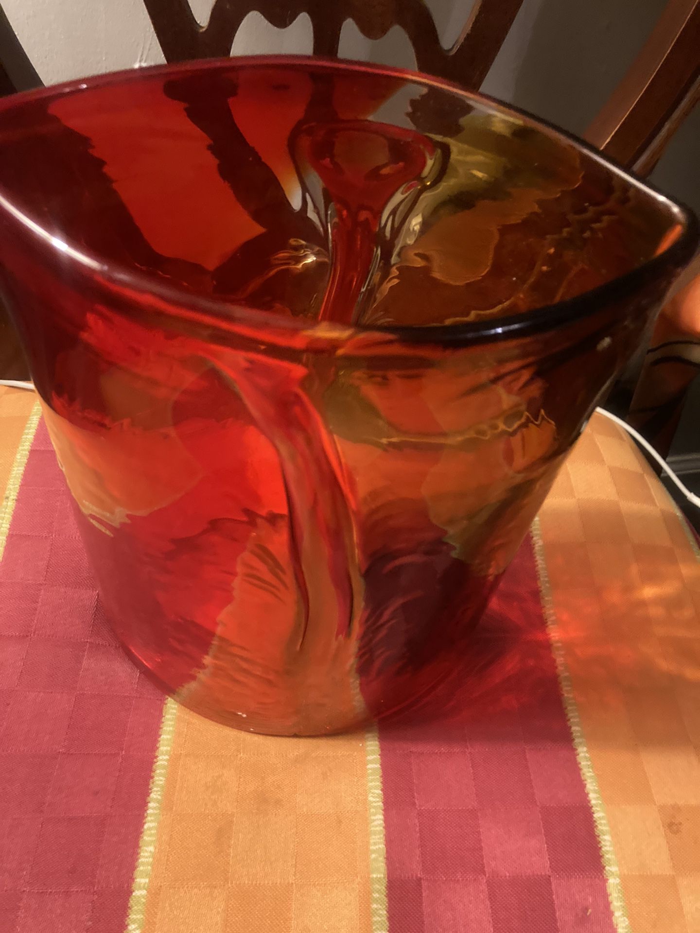 Blown Glass Vintage Vase