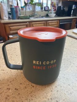 REI camping mug