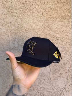 KTH KILL THE HYPE LA SACRED LOS ANGELES METALLIC GOLD HAT