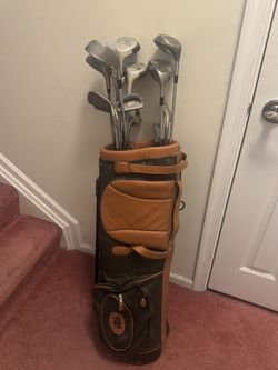 Northwestern clubs/Golf bag