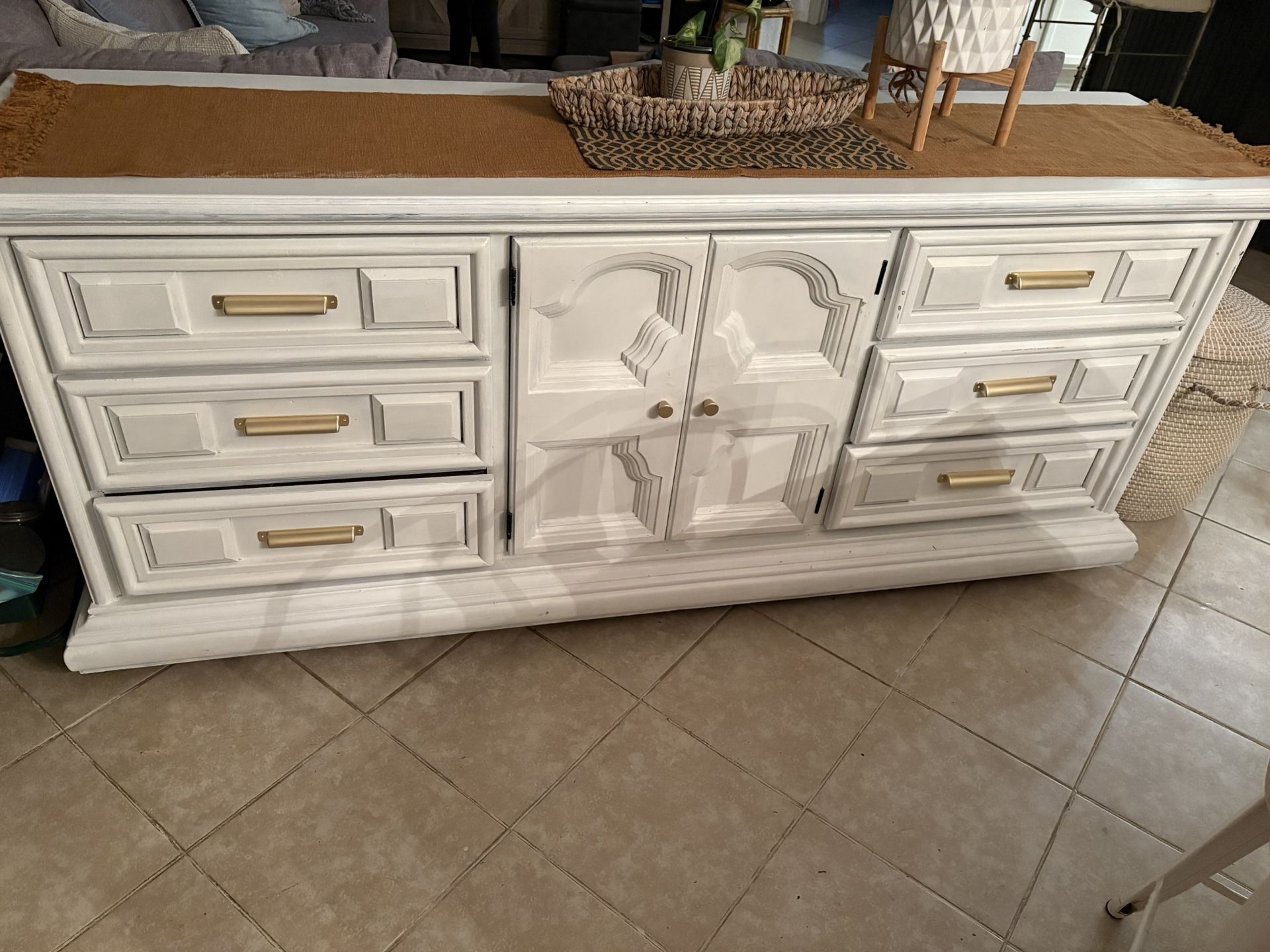 Extra Long Dresser Or Credenza