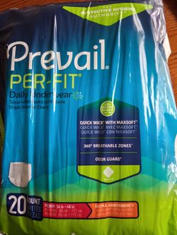 Prevail per fit size medium
