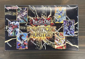 Yugioh Magnificent Monsters Display Box (10 Mini Boxes) Factory Sealed