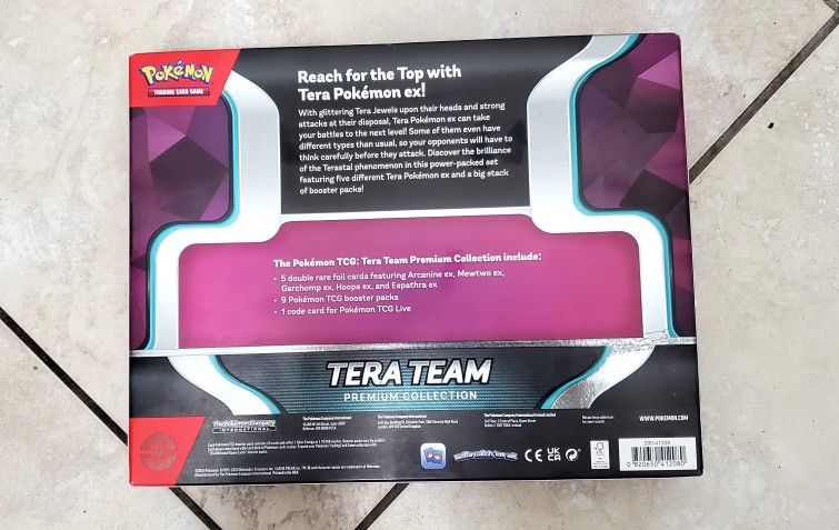 Pokemon TCG Tera Team Premium Collection Pokemon TCG Tera Team Premium Collection