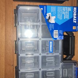 New 10 compartment small part Storage organizer  10 available please read description