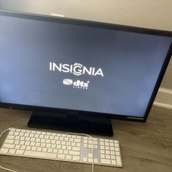 INSiGNIA Monitor With Apple Keyboard