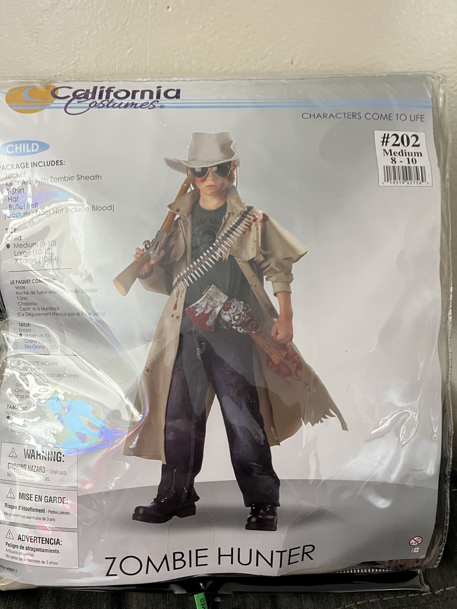 Zombie Hunter Costume New 